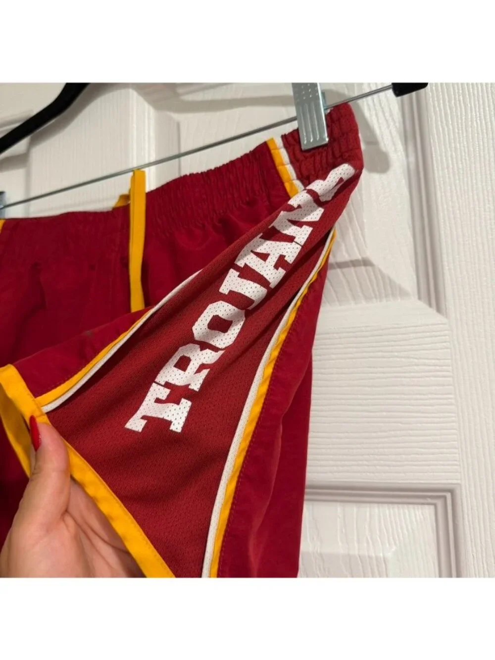 Nike Dri Fit USC University of Southern California Trojans Running Shorts Size M